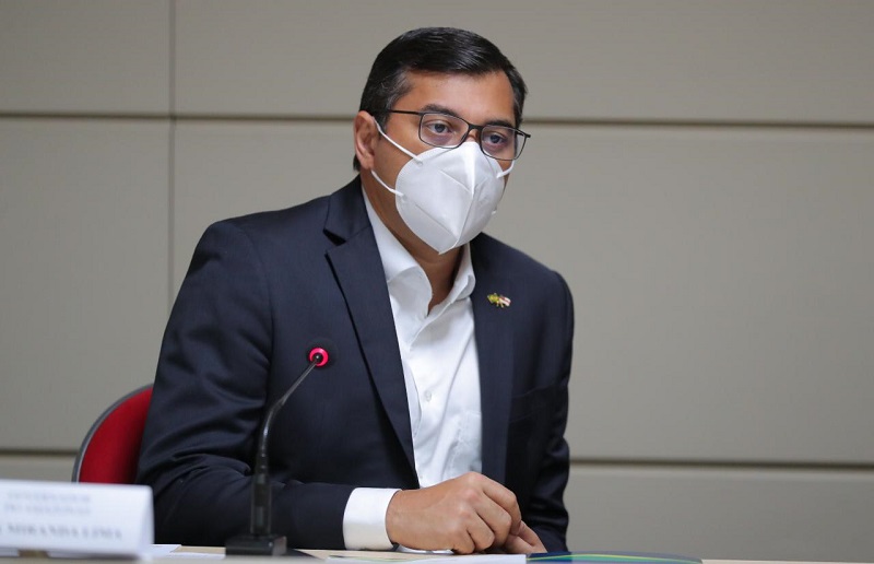 Governador do Amazonas, Wilson Lima (PSC), está suscetível a pagamento de multa de R$ 50 mil em caso de descumprimento/Foto: Diego Peres/Secom AM Governador do Amazonas, Wilson Lima (PSC), está suscetível a pagamento de multa de R$ 50 mil em caso de descumprimento/Foto: Diego Peres/Secom AM