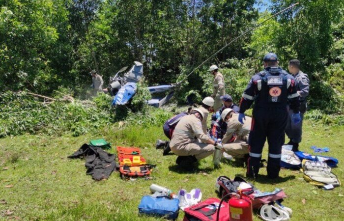 /Foto: Reprodução/Corpo de Bombeiros do Espírito Santo /Foto: Reprodução/Corpo de Bombeiros do Espírito Santo