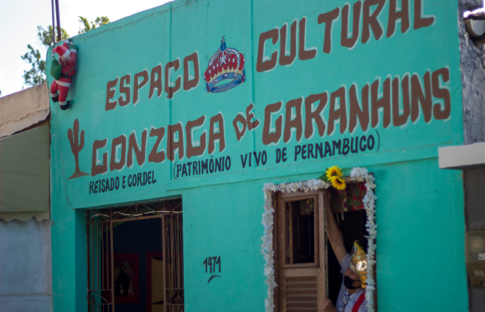Fachada do Espaço Cultural Gonzaga de Garanhuns