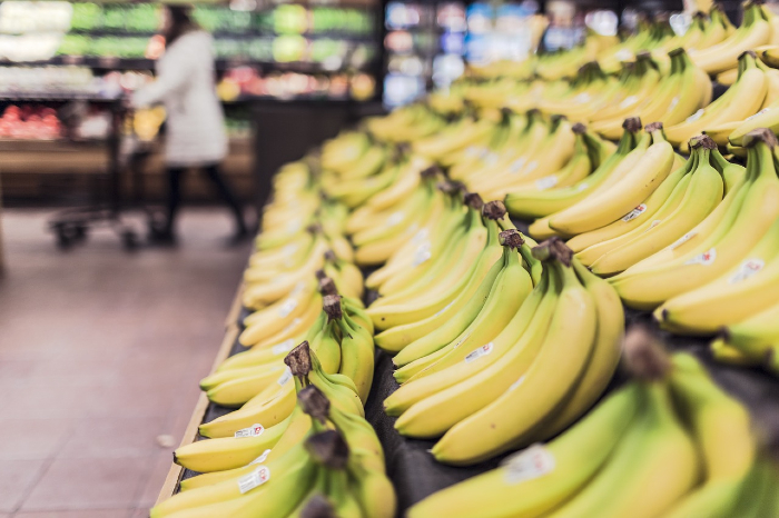 A banana foi o item da cesta básica que mais teve diminuição de preço na capital pernambucana, com redução de 16,22%./Foto: Pixabay/Reprodução A banana foi o item da cesta básica que mais teve diminuição de preço na capital pernambucana, com redução de 16,22%./Foto: Pixabay/Reprodução