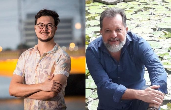 Escritores Cleyton Cabral e Paulo André Viana/Foto: Alex Ribeiro e Jhoni Santos/Divulgação
