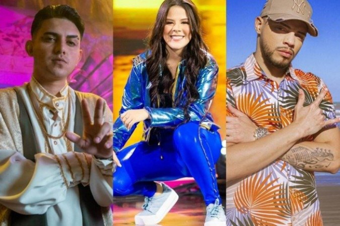 /Foto: Matheus Suburbano/Divulgação; Conde do Forró/Divulgação; e Bruno Claudino/Divulgação