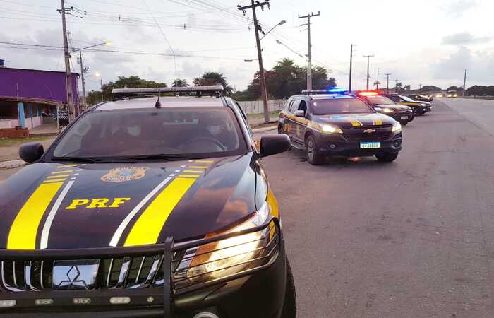 Segundo a PRF, não há pontos de bloqueios nas estradas federais no estado./Foto: PRF/Divulgação Segundo a PRF, não há pontos de bloqueios nas estradas federais no estado./Foto: PRF/Divulgação