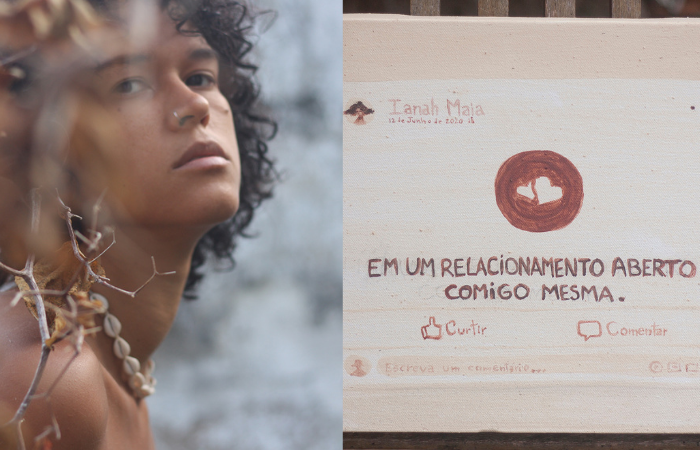 O trabaho aborda, sob o olhar feminino e negro, a liquidez das relações afetivas vividas durante o isolamento social/Fotos: Divulgação