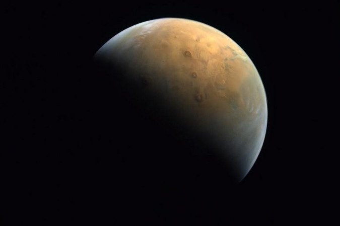 /Foto: United Arab Emirates Space Agency / AFP /Foto: United Arab Emirates Space Agency / AFP