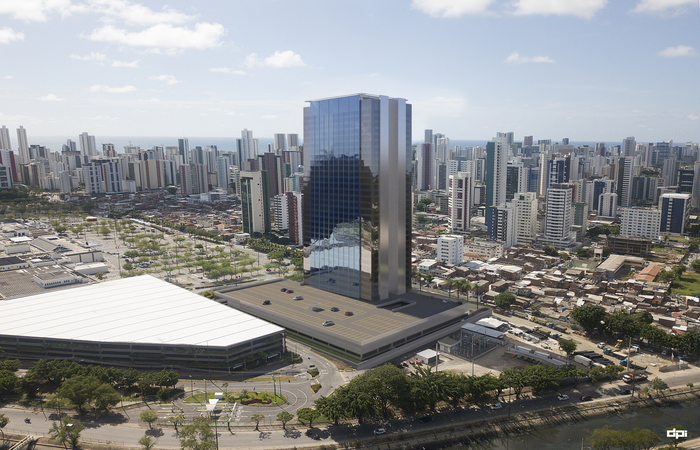 Empreendimento terá integração direta com o Shopping Recife./Foto: LMA/ Divulgação