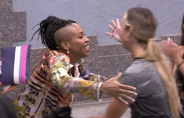 Apesar de pedir desculpas pela indicação, Sarah acertou mais uma vez sobre as estratégias de jogo de Karol/Foto: TV Globo/Reprodução Apesar de pedir desculpas pela indicação, Sarah acertou mais uma vez sobre as estratégias de jogo de Karol/Foto: TV Globo/Reprodução