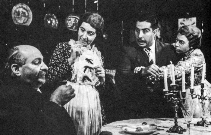 Antônio Brito Miguel, Diná de Oliveira, Reinaldo e Geninha da Rosa Borges em Arsênico e Alfazema