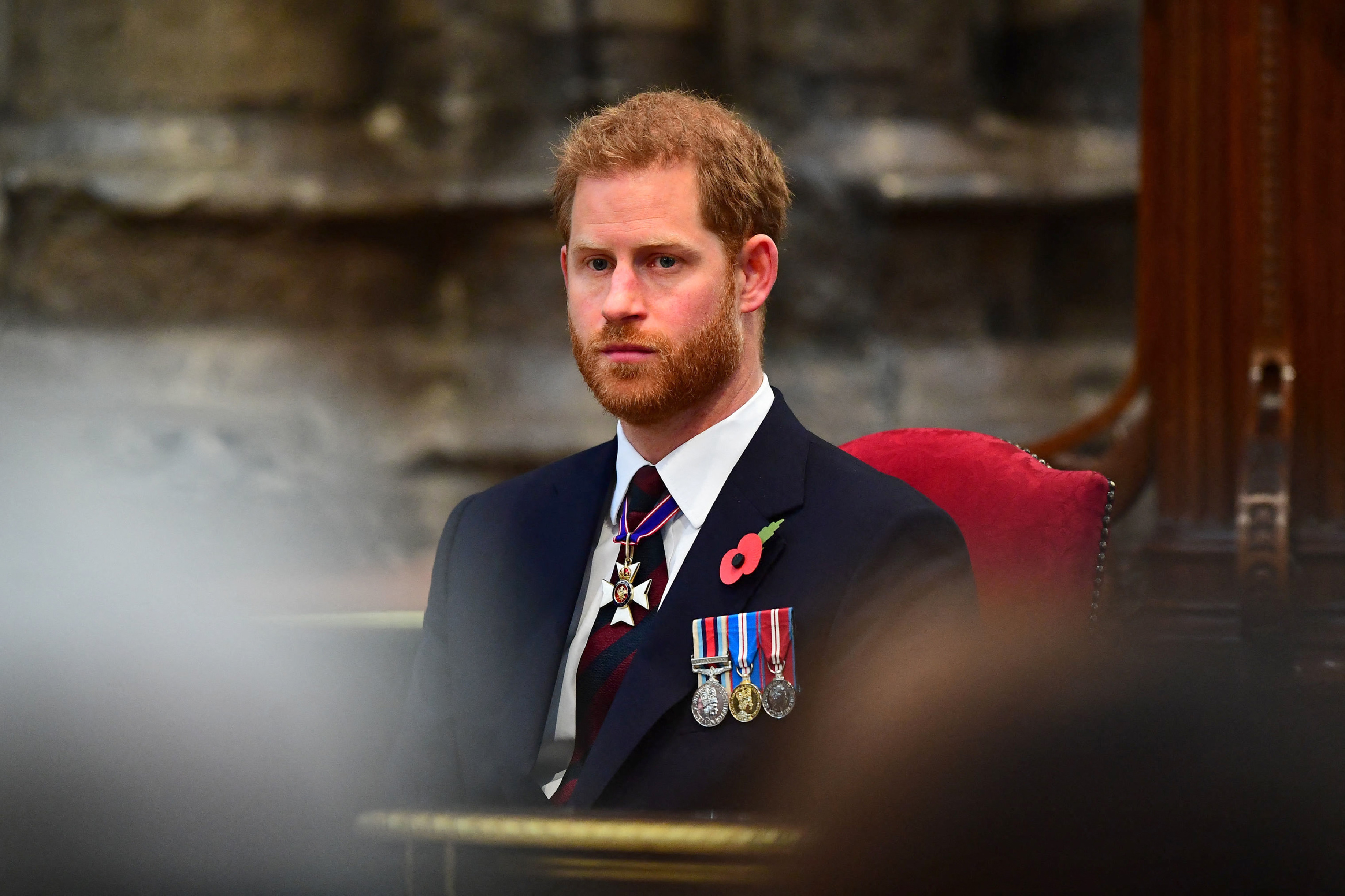 /Este m&ecirc;s, o Pal&aacute;cio de Buckingham anunciou que Harry e sua esposa deixariam de lado permanentemente seus deveres reais ap&oacute;s um per&iacute;odo de revis&atilde;o de um ano. Foto: Victoria Jones / POOL / AFP