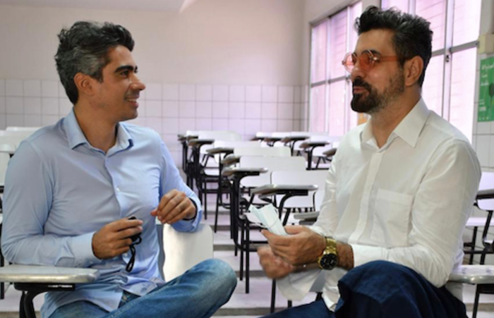 Jeymesson Vieira e Jorge Farjalla