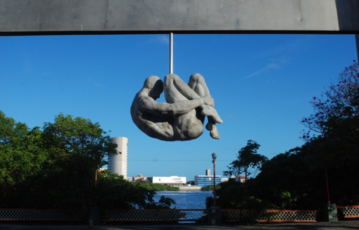 Monumento Tortura Nunca Mais, localizado na Rua da Aurora, no Centro do Recife/Foto: Nando Chiappetta/DP/DA Press