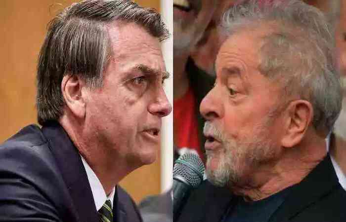 Entrevistados estão divididos entre Bolsonaro e Lula, conforme pesquisa do Instituto Paraná/foto: Marcos Correia/PR - Carl de Souza/AFP