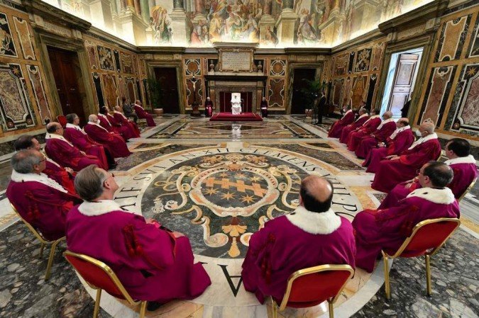 /Foto: FOLHETO / VATICAN MEDIA / AFP /Foto: FOLHETO / VATICAN MEDIA / AFP