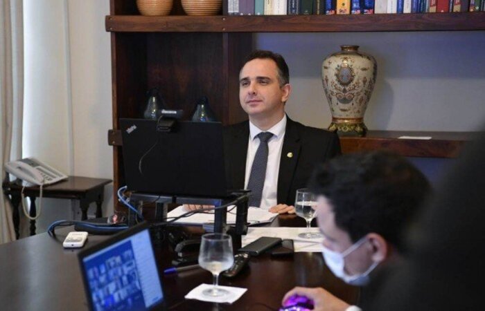 Presidente do Senado confia em planejamento apresentado pelo novo ministro da Saúde, Marcelo Queiroga, e acredita em uma escalada na produção das vacinas em solo nacional a partir de abril/Foto: Marcos Brandão/Senado Federal
