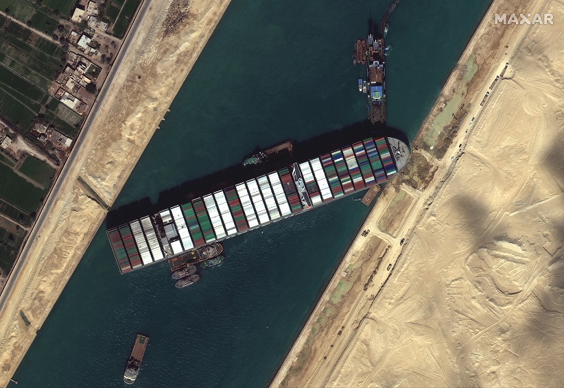 /Foto: SATELLITE IMAGE ©2021 MAXAR TECHNOLOGIES / AFP /Foto: SATELLITE IMAGE ©2021 MAXAR TECHNOLOGIES / AFP