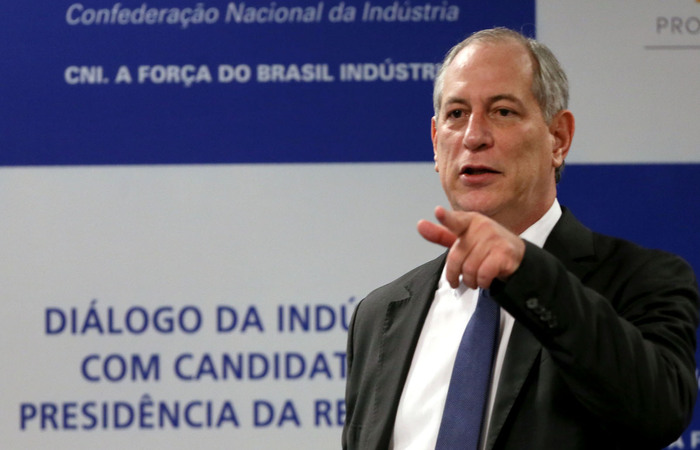 Ciro Gomes (PDT) é um dos que assina o texto./Foto: André Carvalho/CNI. Ciro Gomes (PDT) é um dos que assina o texto./Foto: André Carvalho/CNI.