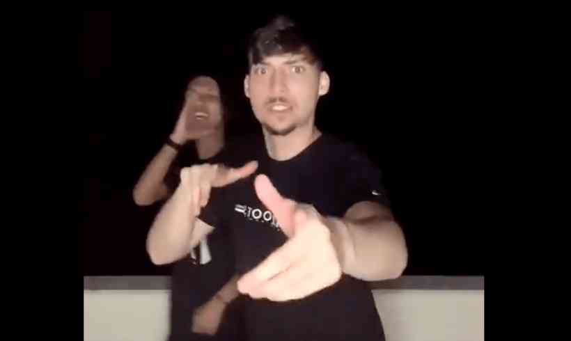 /Pelo TikTok, onde tem 6 mil seguidores, o filho do presidente compartilhou nove vídeos. Foto: Reprodução/Tiktok