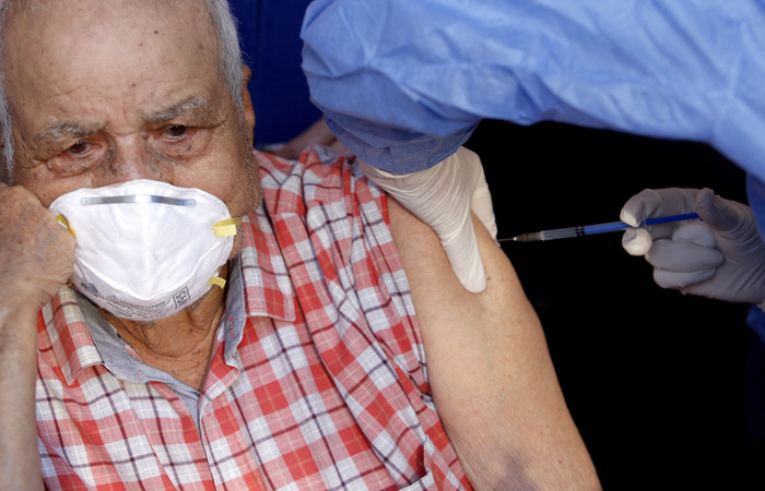 /O objetivo inicial de administrar um milhão de doses por dia já foi superado com folga. Foto: ULISES RUIZ / AFP /O objetivo inicial de administrar um milhão de doses por dia já foi superado com folga. Foto: ULISES RUIZ / AFP