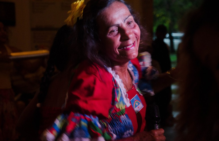 Mestra Ana L&uacute;cia do Coco se tornou Patrim&ocirc;nio Vivo de Pernambuco em 2020/Foto: Fundarpe/Divulga&ccedil;&atilde;o