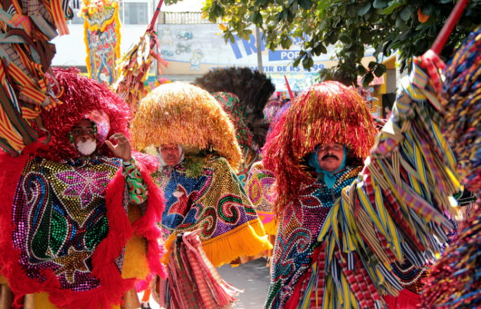 Sociedade Maracatu de Baque Solto Cambinda Brasileira, eleito Patrimônio Vivo em 2019/Foto: André Sampaio/Divulgação