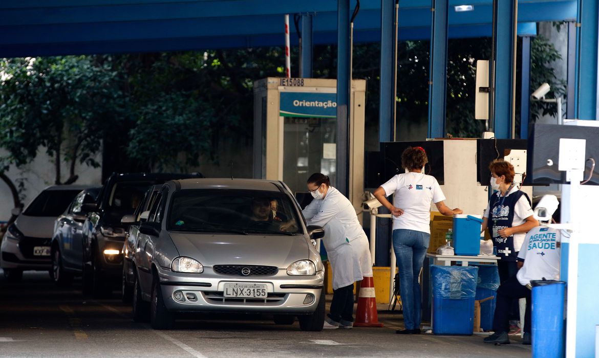 /Foram aplicadas até agora 1,4 milhão de doses da vacina. Foto: Tânia Rego/Agência Brasil /Foram aplicadas até agora 1,4 milhão de doses da vacina. Foto: Tânia Rego/Agência Brasil