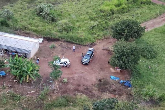 /O casal foi preso em uma casa localizada no interior de uma fazenda, na zona rural de São Sebastião. Foto: PCDF/Divulgação /O casal foi preso em uma casa localizada no interior de uma fazenda, na zona rural de São Sebastião. Foto: PCDF/Divulgação