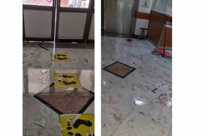 /Emergência do hospital Apollo precisou ser interditada por duas horas após confusão. Foto: Reprodução/Zee News /Emergência do hospital Apollo precisou ser interditada por duas horas após confusão. Foto: Reprodução/Zee News