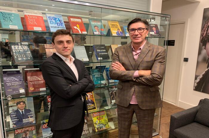 (Fundador da startup, Lucas Moraes fechou negócio com Janguiê Diniz. Foto: Epitychia/Divulgação) /Fundador da startup, Lucas Moraes fechou negócio com Janguiê Diniz. Foto: Epitychia/Divulgação