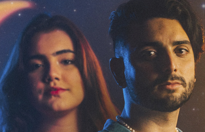 Sabrina Oliveira e Guil na capa de Dimens&atilde;o/Foto: Divulga&ccedil;&atilde;o