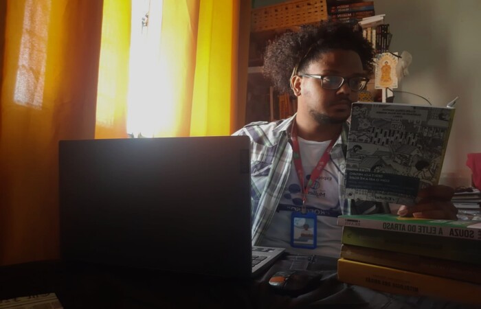 Pesquisador Gustavo Leitão, Mestrando em educação, culturas e identidades pela UFRPE/Fundaj.