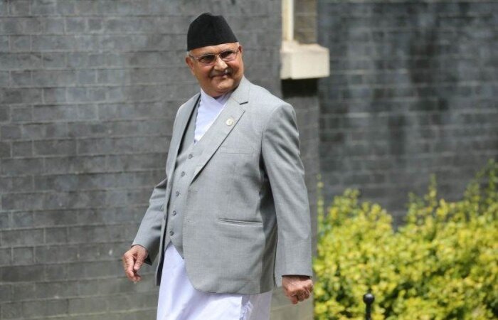 As rivalidades entre o primeiro-ministro comunista Khadga Prasad Sharma Oli e seus antigos aliados maoístas foram retomadas/AFP / ISABEL INFANTES