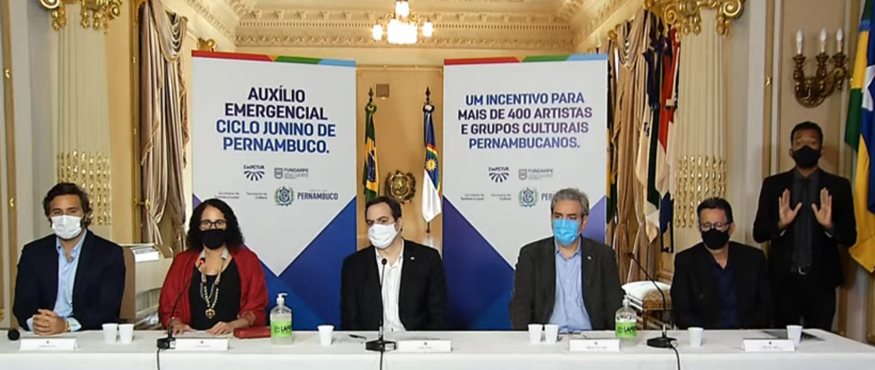 /Governo de Pernambuco/YouTube/Reprodução /Governo de Pernambuco/YouTube/Reprodução