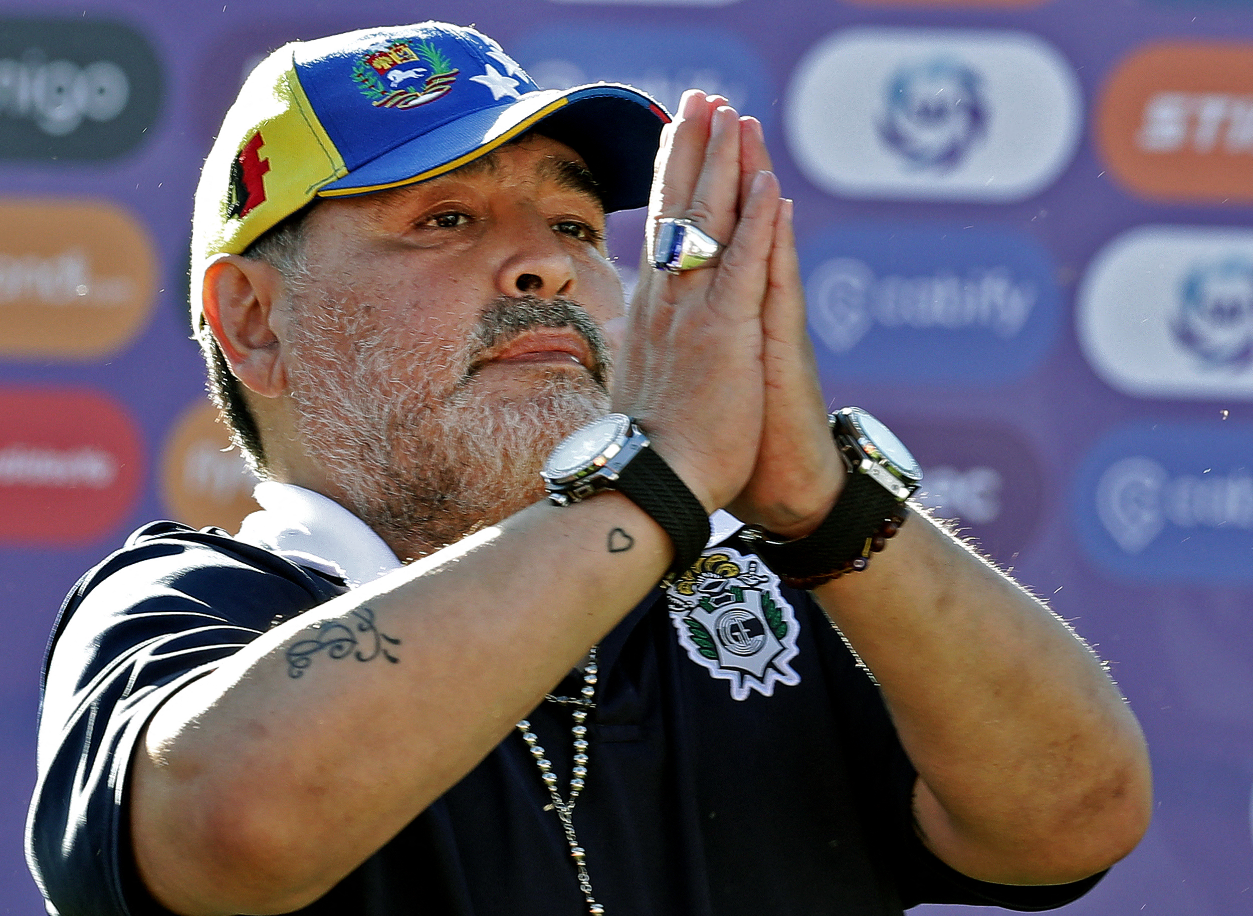 /Maradona morreu em 25 de novembro de 2020 durante sua convalescença em uma casa nos arredores de Buenos Aires, após uma cirurgia bem-sucedida na cabeça para remover um hematoma. Foto: ALEJANDRO PAGNI / AFP /Maradona morreu em 25 de novembro de 2020 durante sua convalescença em uma casa nos arredores de Buenos Aires, após uma cirurgia bem-sucedida na cabeça para remover um hematoma. Foto: ALEJANDRO PAGNI / AFP