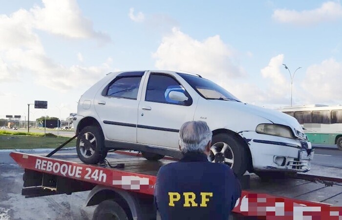 Motorista era procurado a partir de um mandado de prisão expedido em 2018/Foto: PRF/Divulgação Motorista era procurado a partir de um mandado de prisão expedido em 2018/Foto: PRF/Divulgação