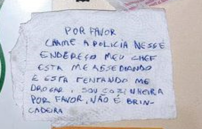 Caso ocorreu neste fim de semana em Chapecó, Santa Catarina. Guarda Municipal foi acionada por casal que recebeu a denúncia junto a um lanche por delivery/foto: Guarda Municipal de Chapecó/Reprodução Caso ocorreu neste fim de semana em Chapecó, Santa Catarina. Guarda Municipal foi acionada por casal que recebeu a denúncia junto a um lanche por delivery/foto: Guarda Municipal de Chapecó/Reprodução