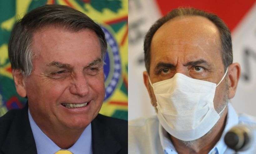 /Presidente Jair Bolsonaro (sem partido) e prefeito de Belo Horizonte, Alexandre Kalil (PSD). Foto: Agência Brasil/Gladyston Rodrigues/EM/D.A Press