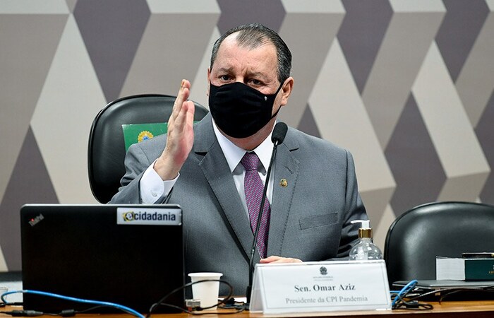 Presidente da CPI da COVID no Senado citou o ex-participante do reality para acalmar os ânimos/Foto: Agência Senado