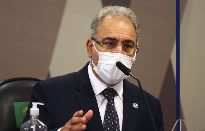 Ministro depõe pela segunda vez à CPI da Pandemia/Marcelo Camargo/Agência Brasil Ministro depõe pela segunda vez à CPI da Pandemia/Marcelo Camargo/Agência Brasil