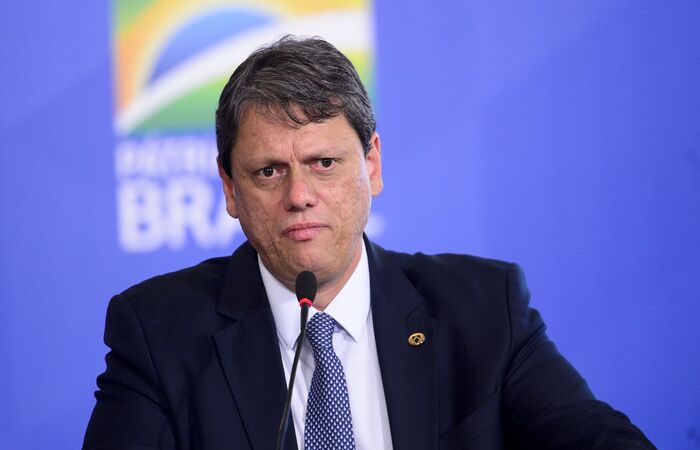 Tarcísio Gomes de Freitas falou durante comemoração de 20 anos do Dnit/Marcelo Camargo/Agência Brasil Tarcísio Gomes de Freitas falou durante comemoração de 20 anos do Dnit/Marcelo Camargo/Agência Brasil