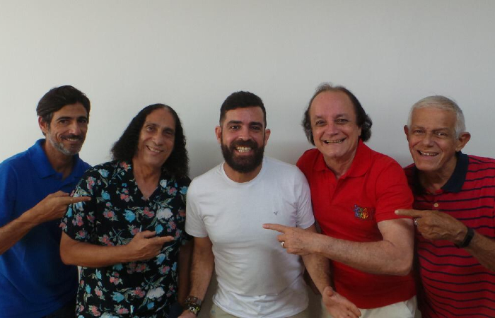 Alexandre Doca, Zé Carlos, Cassius Cavalcanti, Rominho e Neném/Foto: Divulgação