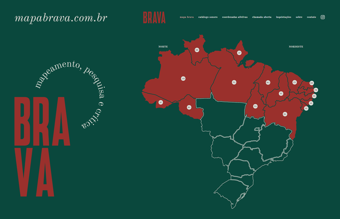 /Foto: Reprodução/Mapa Brava /Foto: Reprodução/Mapa Brava