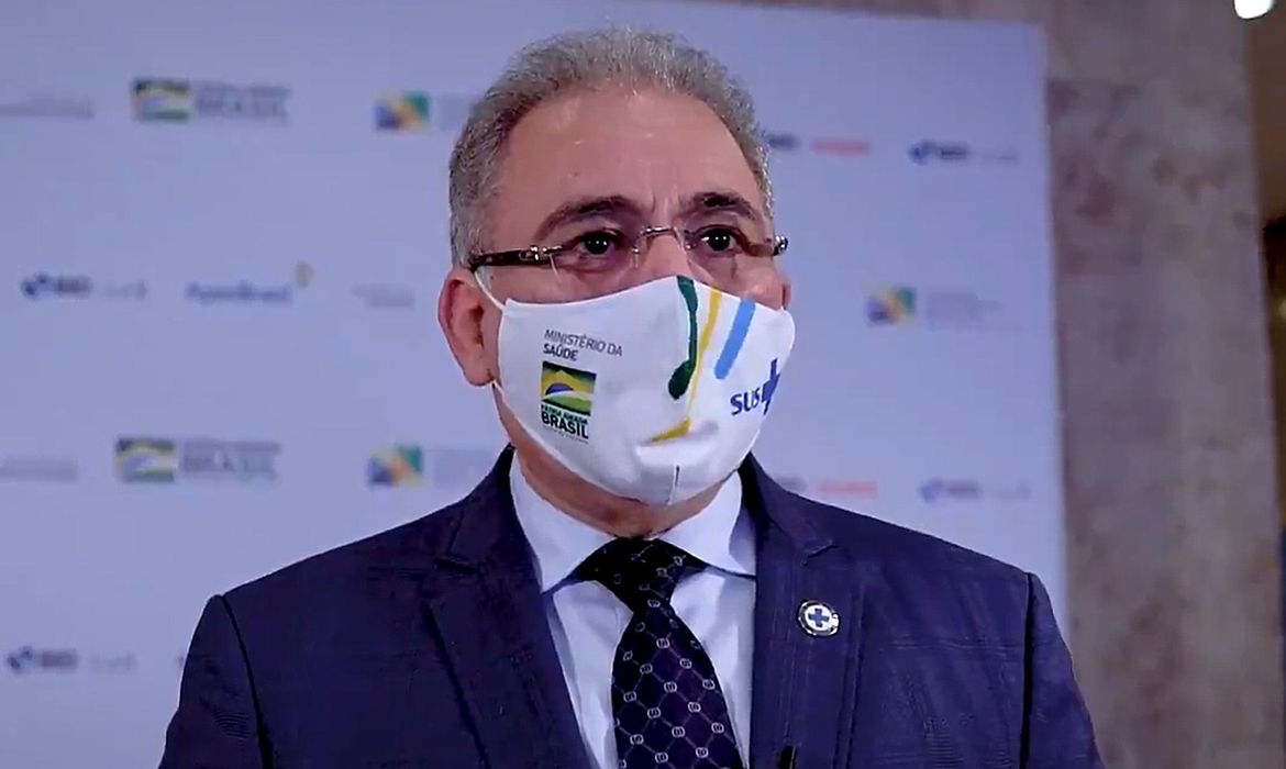 /Marcelo Queiroga presenciou hoje em SP entrega de leitos de UTI. Foto: Divulgação/Ministério da Saúde /Marcelo Queiroga presenciou hoje em SP entrega de leitos de UTI. Foto: Divulgação/Ministério da Saúde
