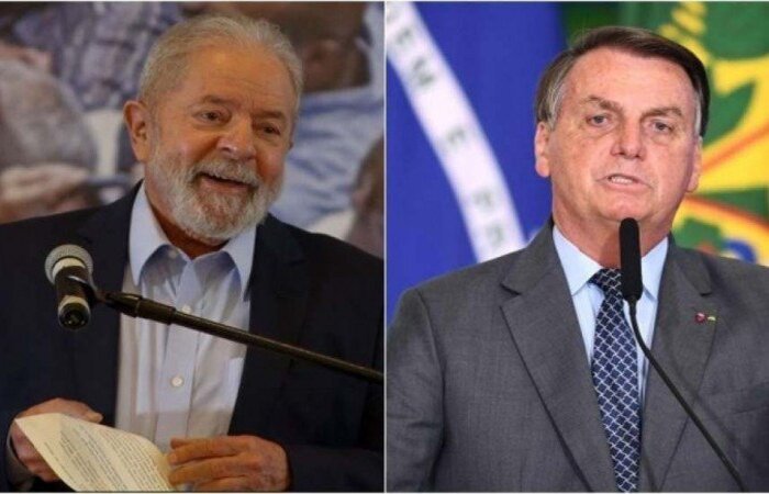 Se o segundo turno fosse hoje, o ex-presidente Lula teria nove pontos percentuais de vantagem sobre Bolsonaro. Presidente também perderia para Ciro Gomes/crédito: AFP Se o segundo turno fosse hoje, o ex-presidente Lula teria nove pontos percentuais de vantagem sobre Bolsonaro. Presidente também perderia para Ciro Gomes/crédito: AFP