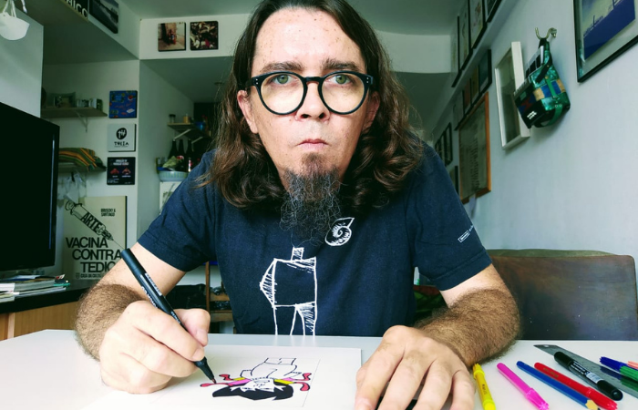 Guilherme Patriota é artista, jornalista, pós-graduado em Literatura e Estudos Culturais/Foto: Divulgação