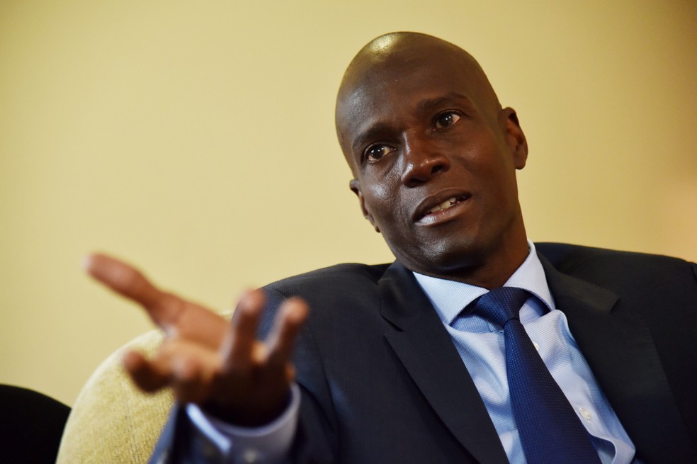 O presidente do Haiti, Jovenel Moïse, em foto de 2019/Foto: Retamal de Hector/AFP O presidente do Haiti, Jovenel Moïse, em foto de 2019/Foto: Retamal de Hector/AFP