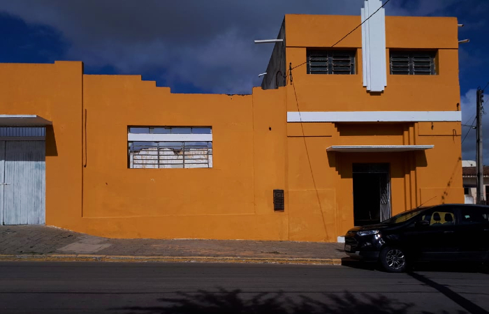 Fachada do Espaço Cultural Escritor Gilvan Lemos, em São Bento do Una
