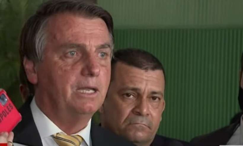 /Jair Bolsonaro falou com a imprensa logo após encontro com presidente do STF, Luiz Fux. Foto: Redes Sociais/Reprodução /Jair Bolsonaro falou com a imprensa logo após encontro com presidente do STF, Luiz Fux. Foto: Redes Sociais/Reprodução