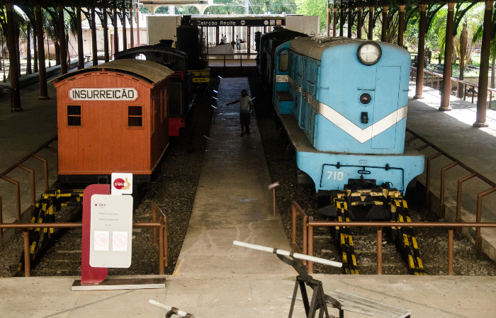 Primeiro capítulo tem como tema a ferrovia do estado./Foto: Jan Ribeiro/Secult PE - Fundarpe Primeiro capítulo tem como tema a ferrovia do estado./Foto: Jan Ribeiro/Secult PE - Fundarpe