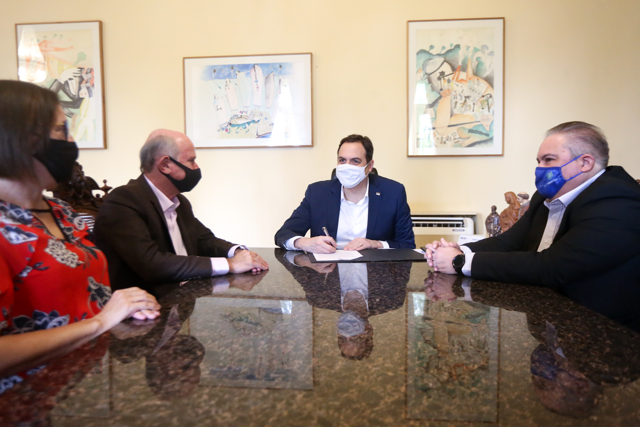 Governador sanciona lei que garante subvenção ao Hospital de Câncer/Aluisio Moreira/SEI