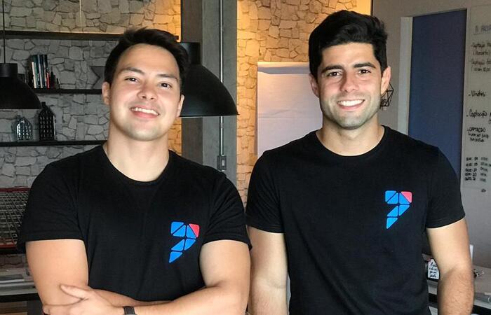 Wiron Saldanha e Paulo Filho, sócios da proptech 7cantos